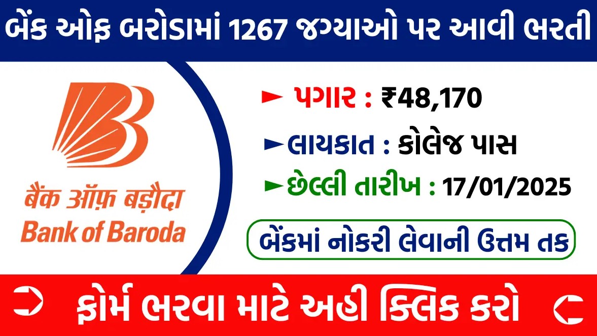 Bank Of Baroda Recruitment 2024-25Bank Of Baroda Recruitment 2024-25